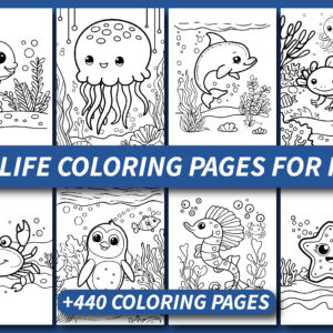 440 sea life coloring pages for kids