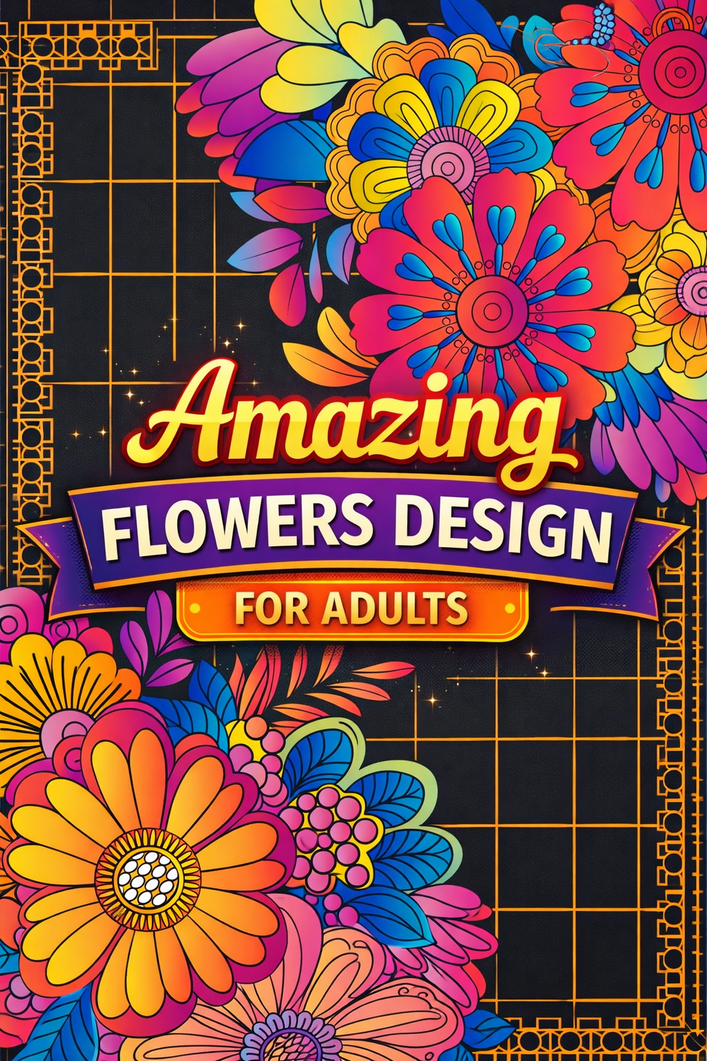 amazing flowers design for adults