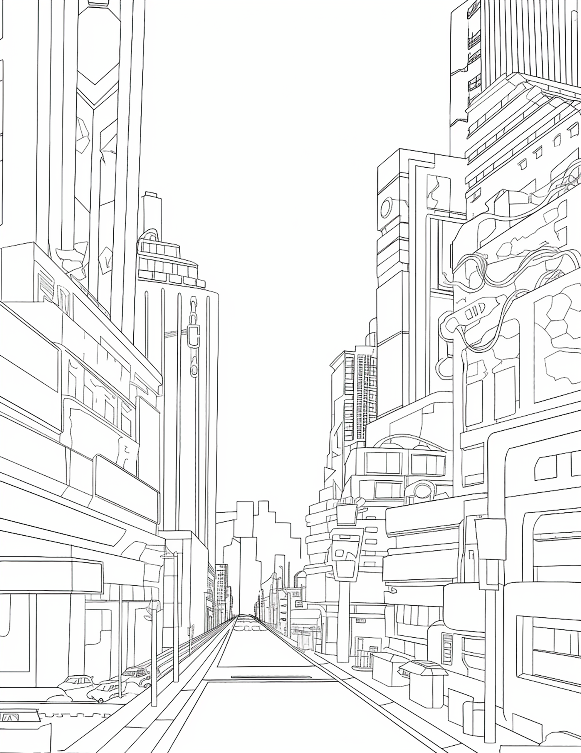 city coloring book pages city coloring book pages