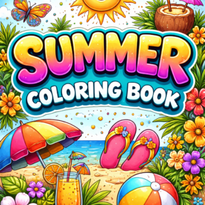 summer coloring book